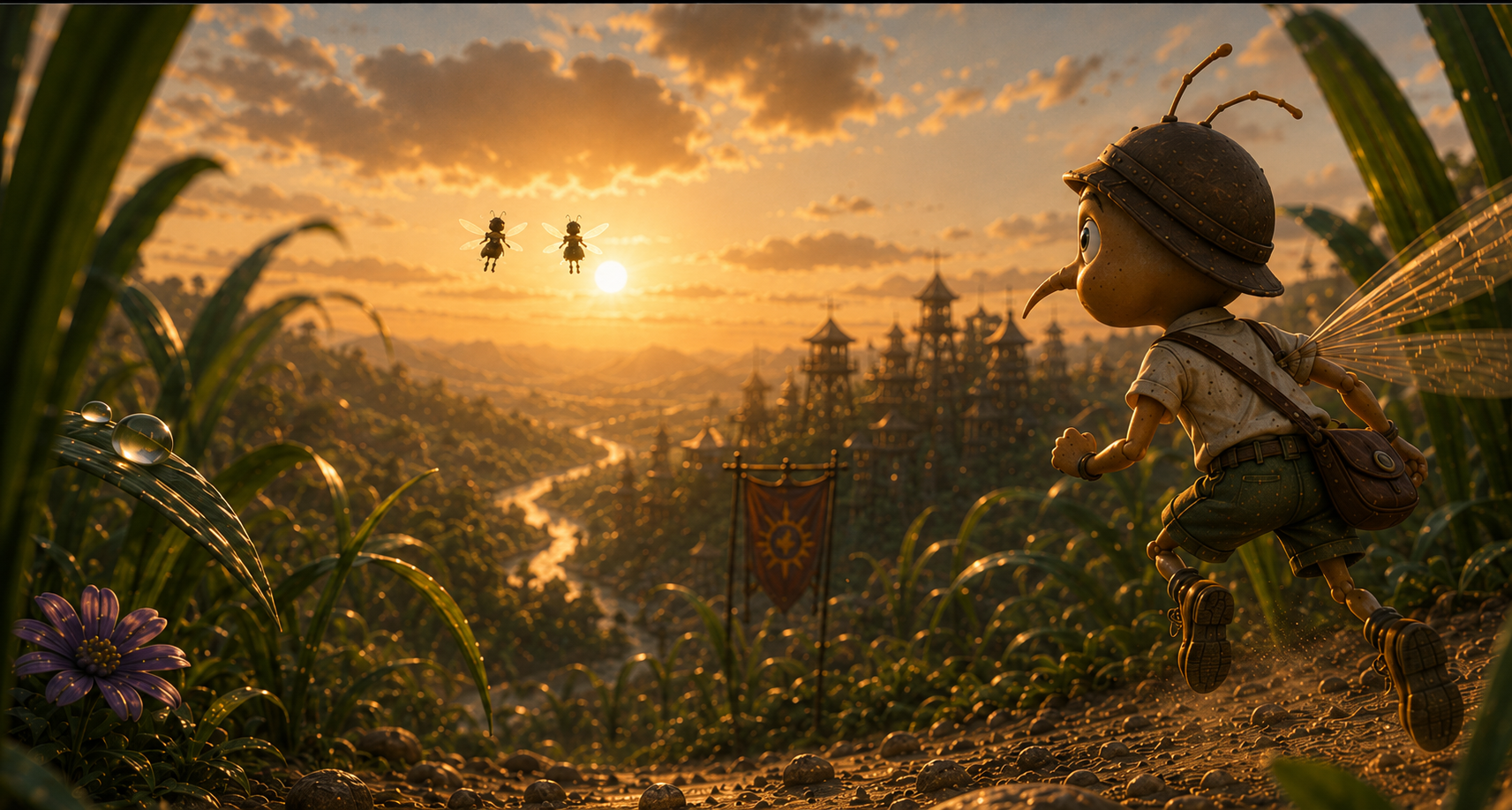The last gathering — Amos Kito storyboard frame