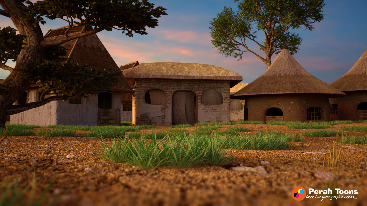 Rural Village, view 1