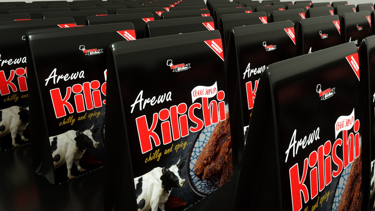 Arewa Kilishi packaging visualisation